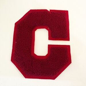 St Christophers School Chenille C Richmond VA Letterman Patch Football 1950s